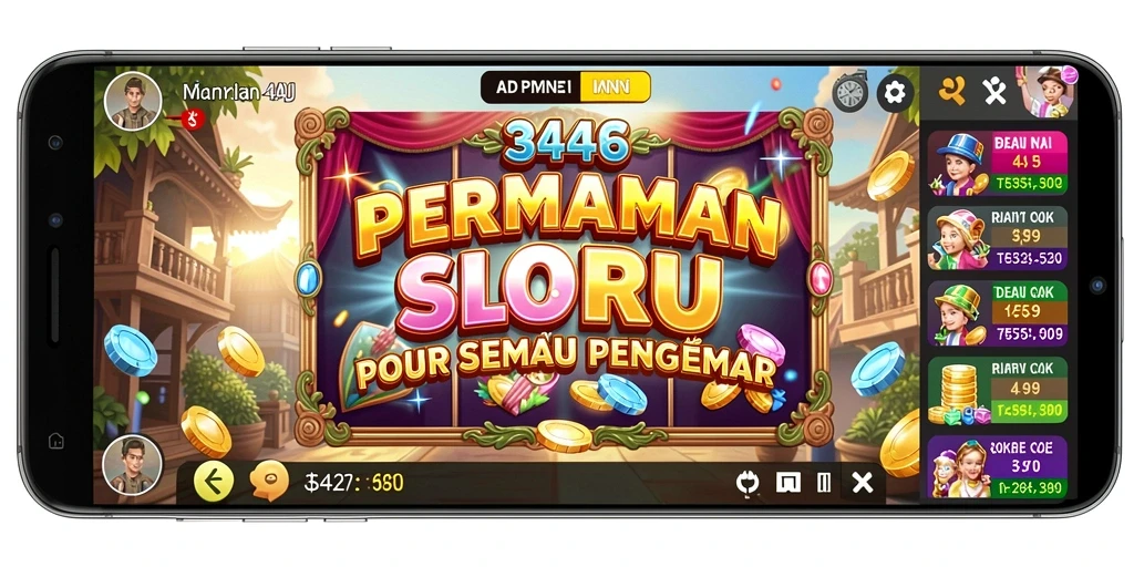 Screenshot utama 3446 menampilkan grafis permainan Slot yang menarik.