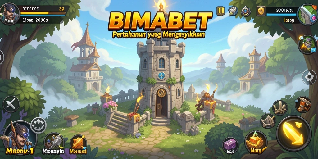 Gameplay seru Tower Defense dengan menara yang bervariasi.