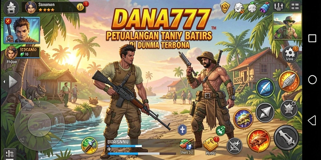 Tampilan gameplay Open World yang memukau dan penuh petualangan.