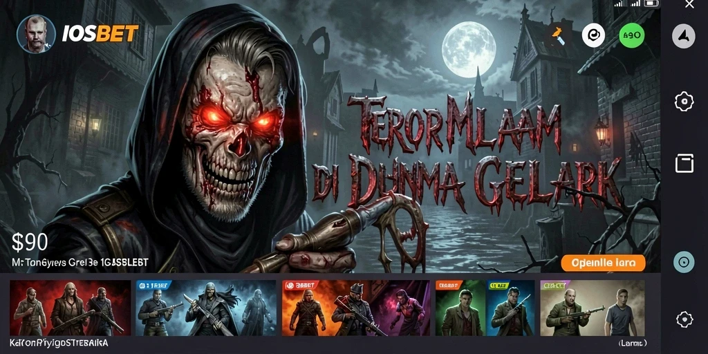 Gameplay menakutkan dengan suasana penuh ketegangan.