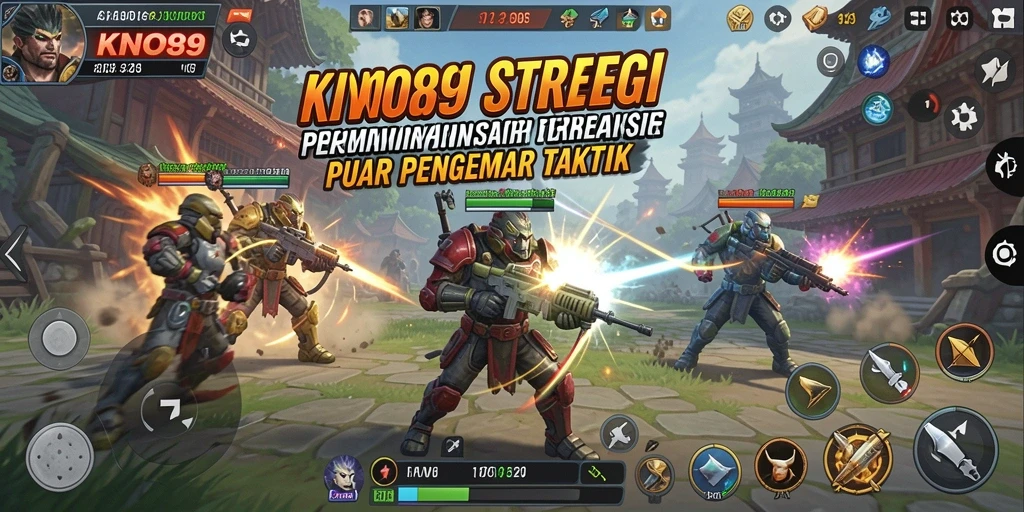 Screenshot gameplay KNO89, menampilkan aksi strategi yang seru dan mendebarkan.
