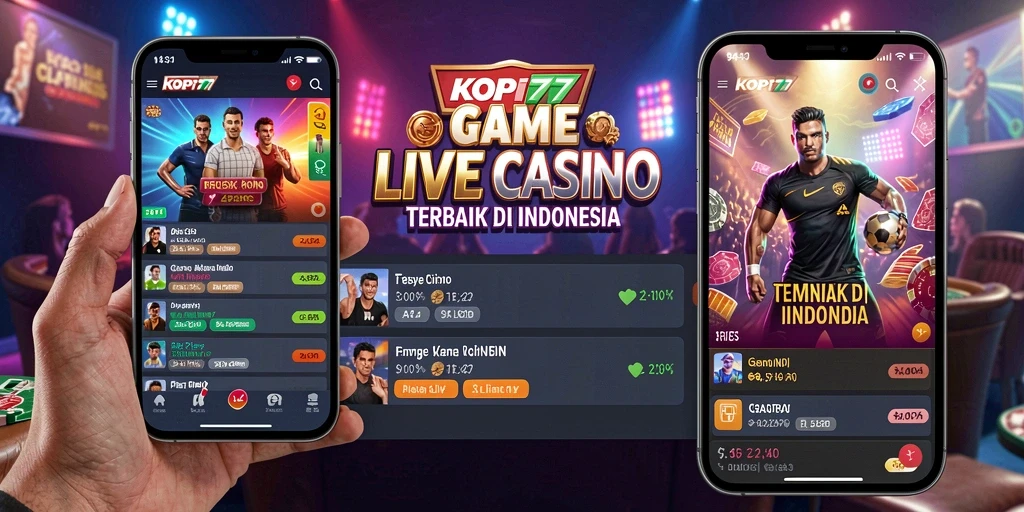 Tampilan gameplay KOPI77 yang mendebarkan dalam Live Casino.