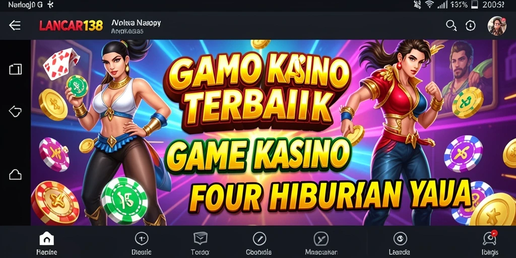 Tampilan screenshot gameplay <strong>LANCAR138</strong> yang mengasyikkan di kasino.
