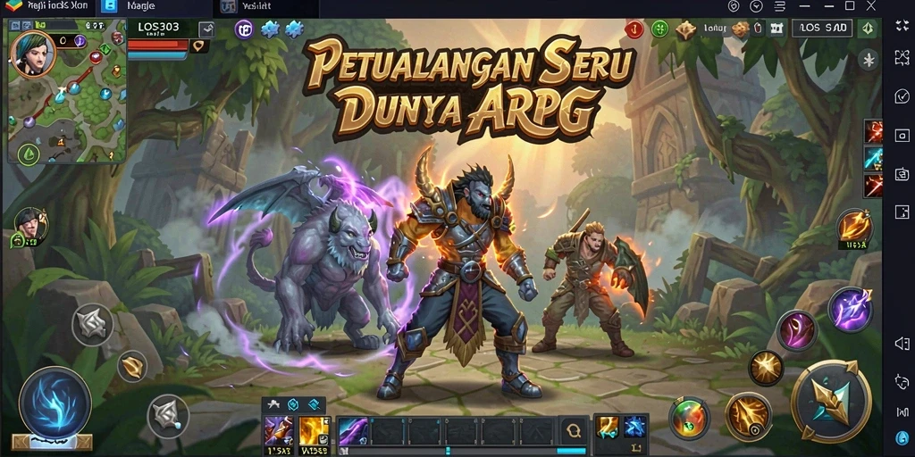 Tangkapan layar menampilkan pertempuran epik dalam <strong>LOS303</strong> dengan grafis yang memukau.