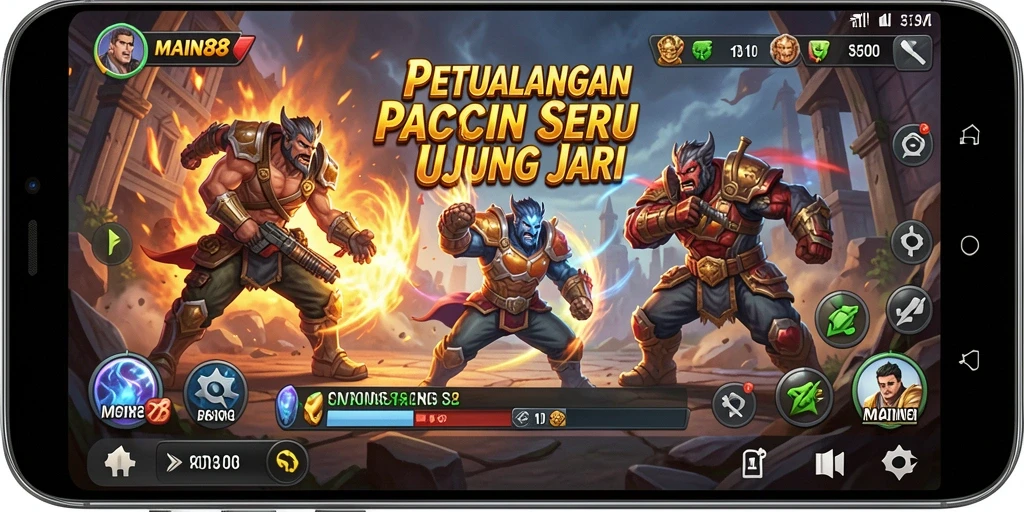 Screenshot menunjukkan aksi menegangkan dari game MAIN88.