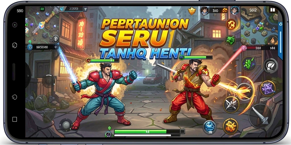Gameplay S80 yang mendebarkan dalam pertarungan melawan karakter berbeda.