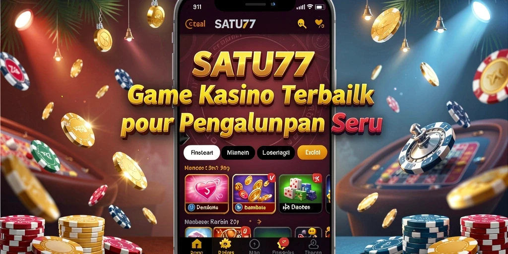 Screenshot gameplay SATU77 menampilkan pengalaman Kasino yang seru dan mendebarkan.